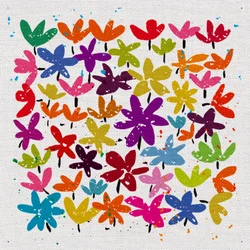 Say It With Flowers, 2022 (mixed media)