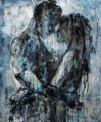 Abraço de Amor Abstrato
