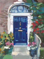 Porta Azul