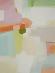 Abstrato em tons pastel 1