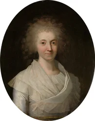 Dinamarquês: Retrato de Maren Juel Retrato de Maren Juel