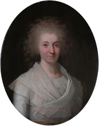 Dinamarquês: Retrato de Maren Juel Retrato de Maren Juel