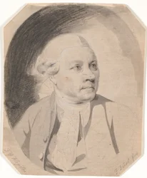 Retrato do poeta F.G. Klopstock (1724-1803)