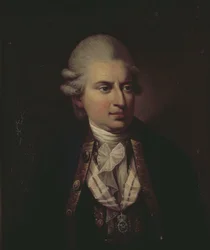 Retrato da contagem Johann Friedrich Struensee 1737-1772.