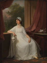 Retrato de Gertrud Hage, née Heitmann