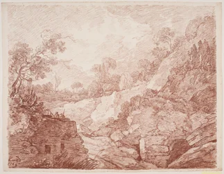 paisagem de fantasia italiana