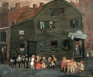 The Old House, c.1910 (óleo sobre tela)