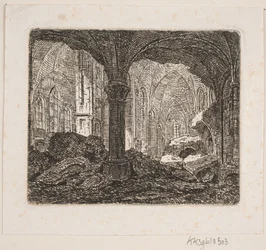 Interior da mesma Ruína 1806