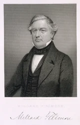 Millard Fillmore, gravado por Thomas B. Welch (1814-74) depois de um daguerreótipo