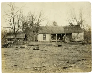 Uma casa no Arkansas a 40 milhas de uma ferrovia