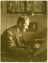 Fontaine Fox, cartoonista, c.1911-40 (foto gelatina prateada)