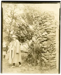 Sra. Jane Deeter Rippin, Diretora das Escoteiras do Campo Andrea, Briarcliff, NY, c.1926-27 (foto em prata gelatina)