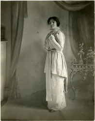 Orchid moire, Maurice, c.1905-18 (foto em prata gelatina)