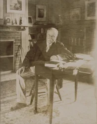 Retrato de William Dean Howells (1837-1920) 1918-20