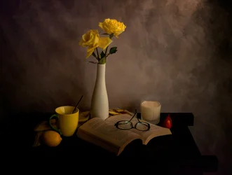 Rosas Amarelas – Leitura Tranquila