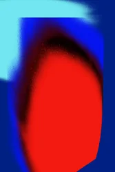 Fluido Vermelho Azul Abstrato