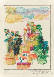 Petit Tourrette, 2009 (xilogravura)