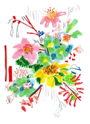Esboço floral 2, 2014