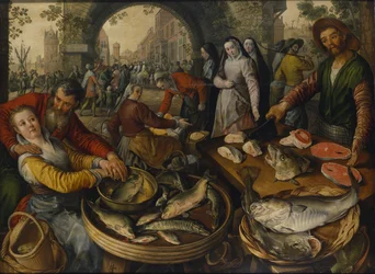 Mercado de Peixe com Ecce Homo, 1570