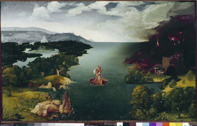 Paisagem com Caronte a atravessar o Estige