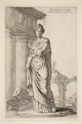 Sabina no palácio do Pr. Justiniano em Roma