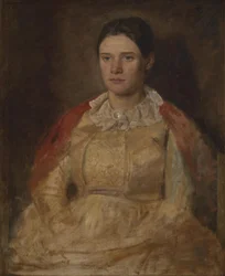 Agnete Skovgaard, née Lange, esposa do artista