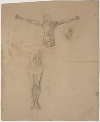 homem crucificado