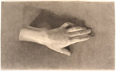 Estudo da mão de gesso