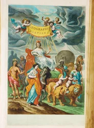 O Atlas Major de Joan Blaeu, publicado em Amesterdão ... (imprimir)