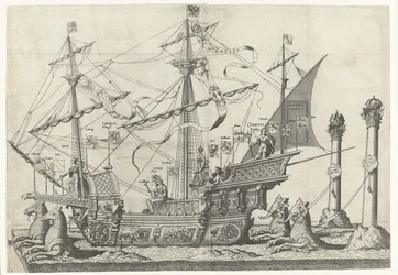 O navio Victoria, nº 5
Procissão fúnebre do Imperador Carlos V, 1558 (título da série)