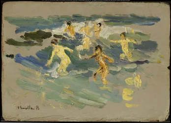 Praia em Valência, c.1904