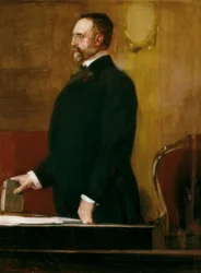 Retrato de Don Jose Canalejas Mendez (1854-1912)
