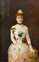 Maria Cristina da Áustria 1858-1929, rainha de Espanha, 1888