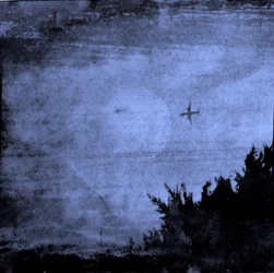 Avião sobre a Ásia (foto)