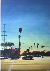 San Fernando Valley 10, c.2012 (acrílico sobre painel)