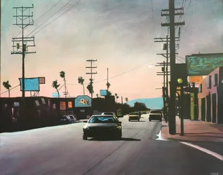 San Fernando Valley 11, c.2012 (acrílico sobre painel)