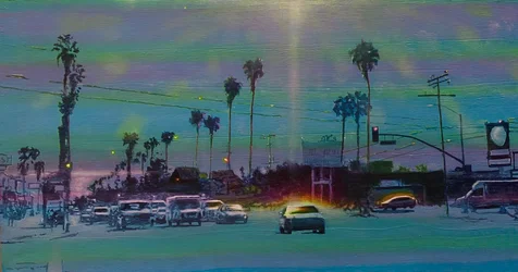 San Fernando Valley 7, c.2024 (acrílico sobre painel)