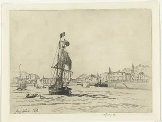 O porto de Honfleur