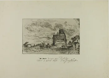 Demolição da Rue des Francs-Bourgeois Saint Marcel