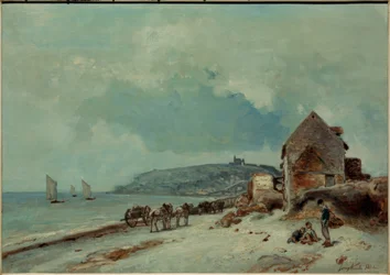 A praia de Sainte-Adresse