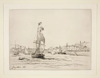 Entrada para o Porto de Honfleur