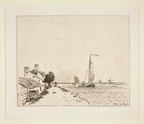 Os Dois Barcos à Vela