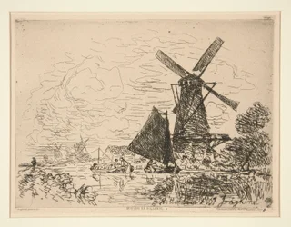 Moulins en Hollande (Mills in Holland)