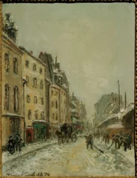 Rua Faubourg Saint-Jacques, Schneeschaufler