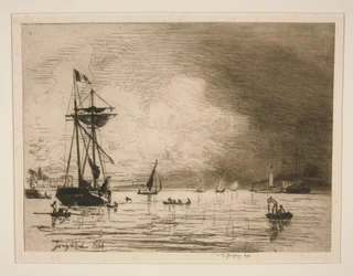 Sortie du Port de Honfleur (Saída do Porto de Honfleur)
