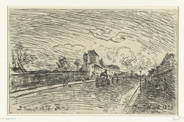Saída do Hospital Cochin (Faubourg Saint-Jacques, Paris)