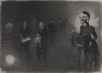 Design para ilustração em De Amsterdammer: The Speech from the Throne, 24 set. 1905