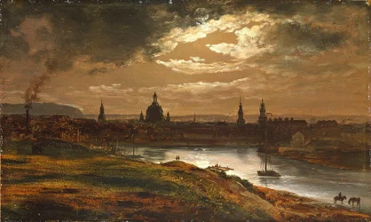 Dresden ao luar