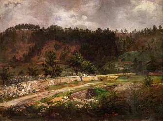 Estrada perto de Pillnitz