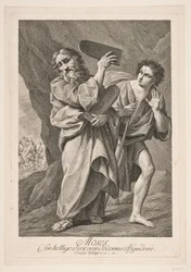 Moisés em seu santo zelo sobre a idolatria dos pais